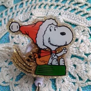 Snoopy badge reel